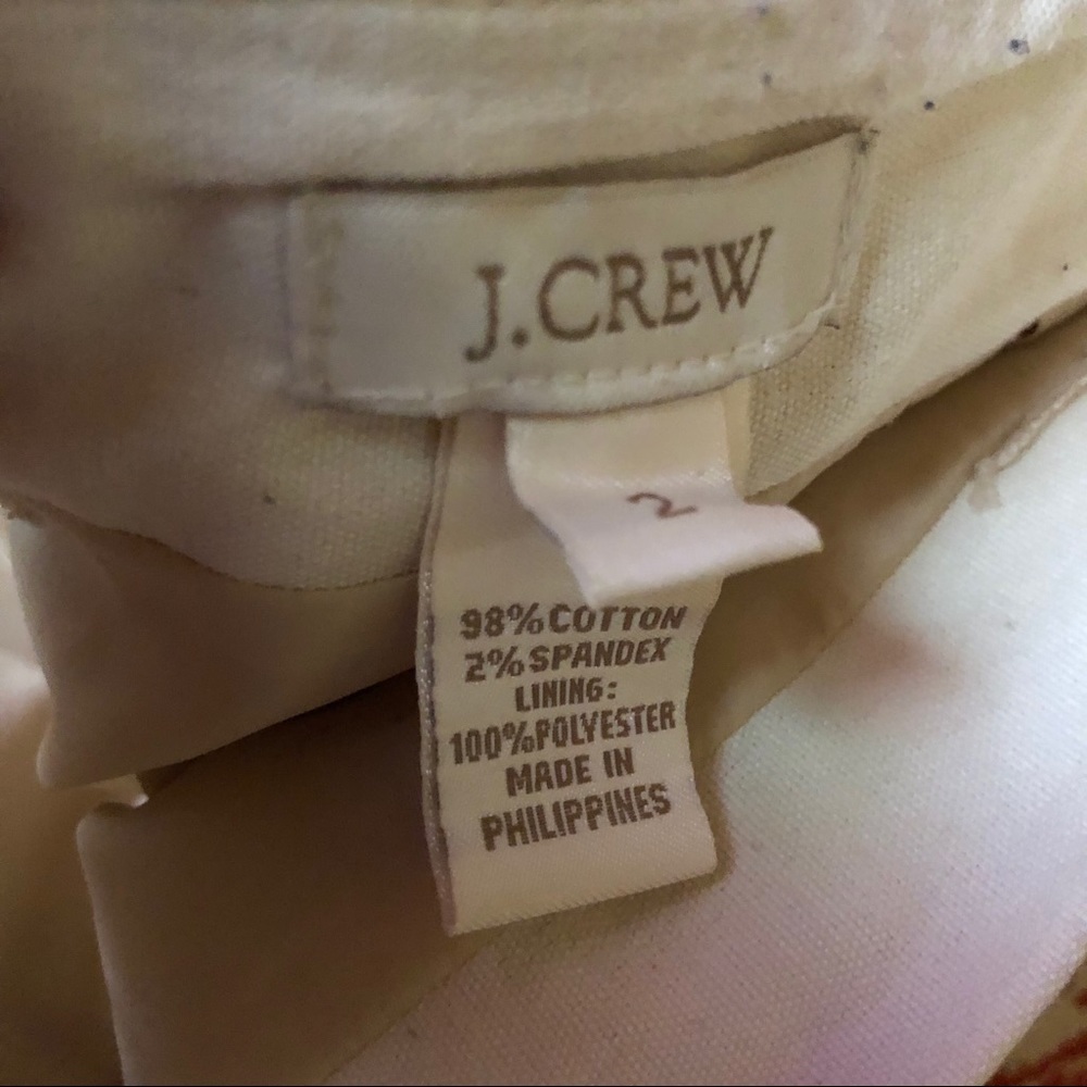 JCrew orange skirt - Picture 4 of 7